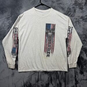 Daytona Bike Week T-Shirt Mens XL Gray 81st Anniversary 2022 Biker Long Sleeve